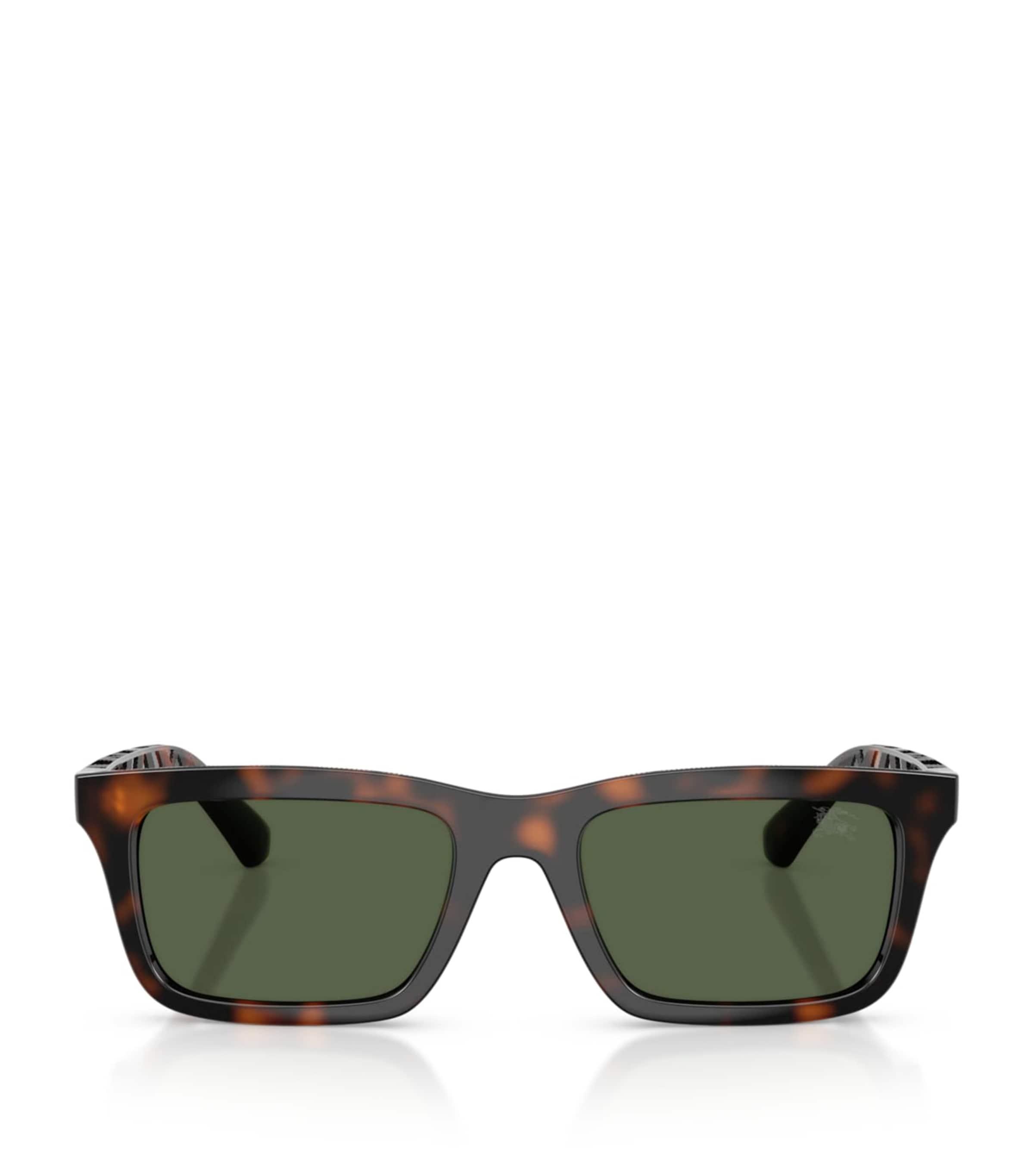 Burberry Injected BE4475U Rectangle Sunglasses by BURBERRY