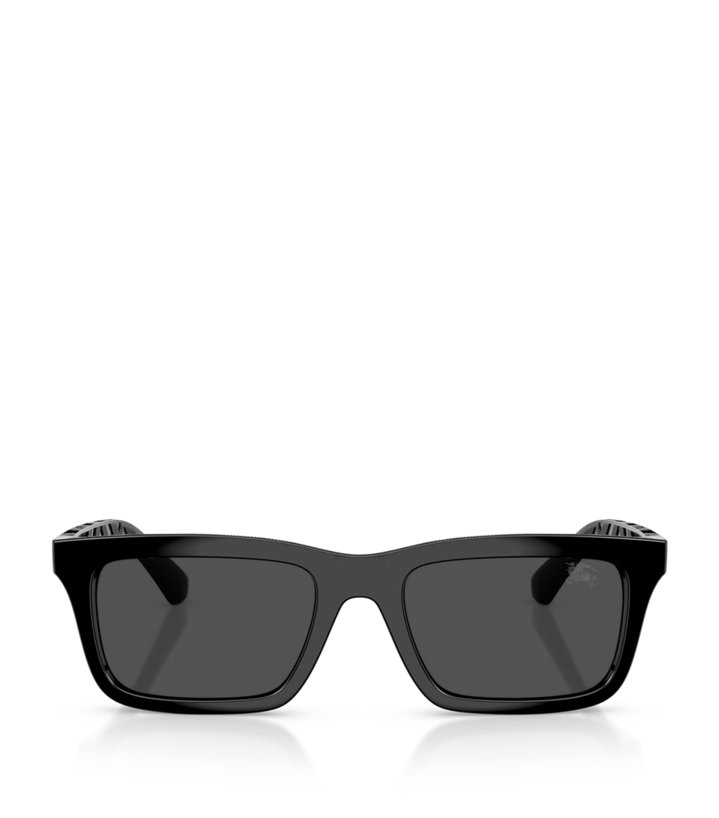 Burberry Injected BE4475U Rectangular Sunglasses by BURBERRY