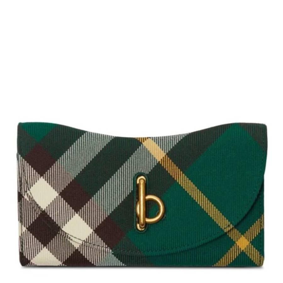 Burberry Ivy Rocking Horse Check Continental Wallet by BURBERRY