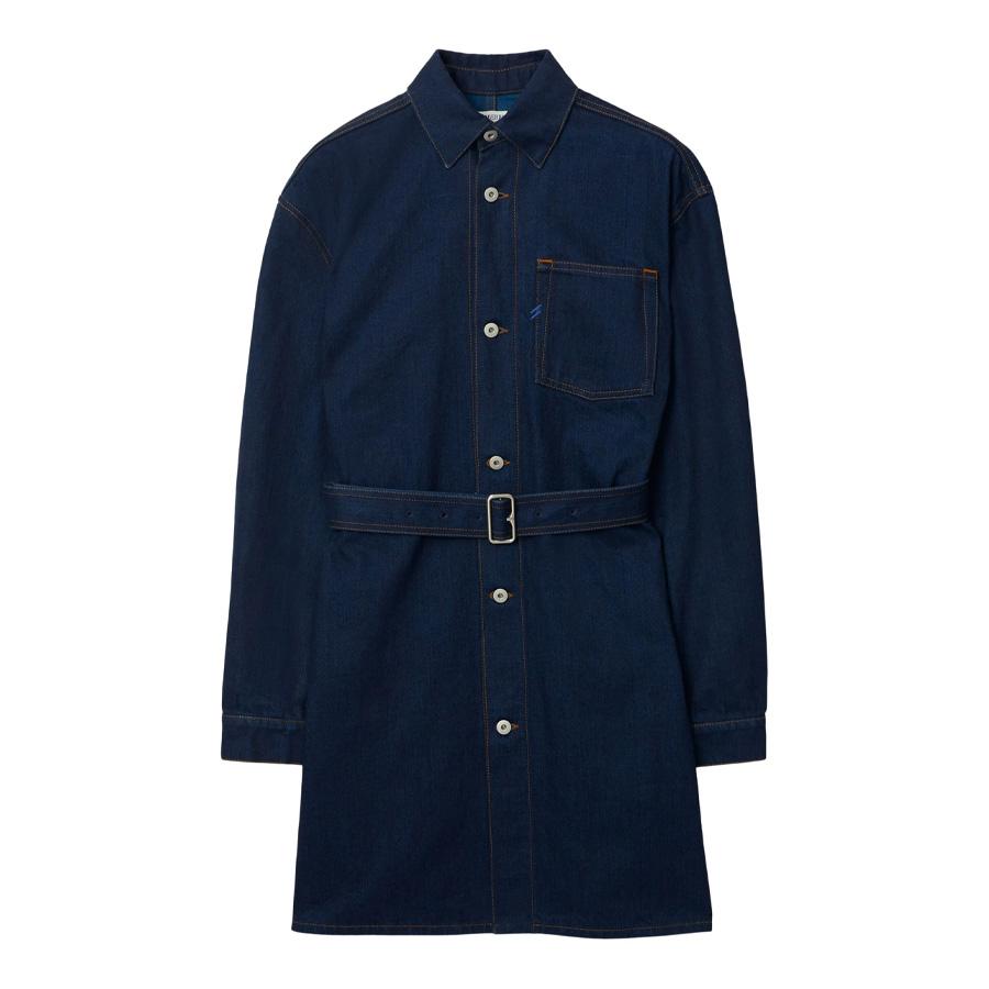 Burberry Japanese Belted Denim Shirtdress by BURBERRY