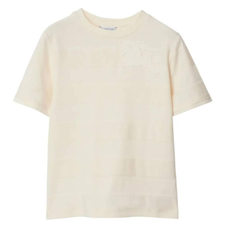 Burberry Kids EKD Cotton Short Sleeve T-Shirt by BURBERRY