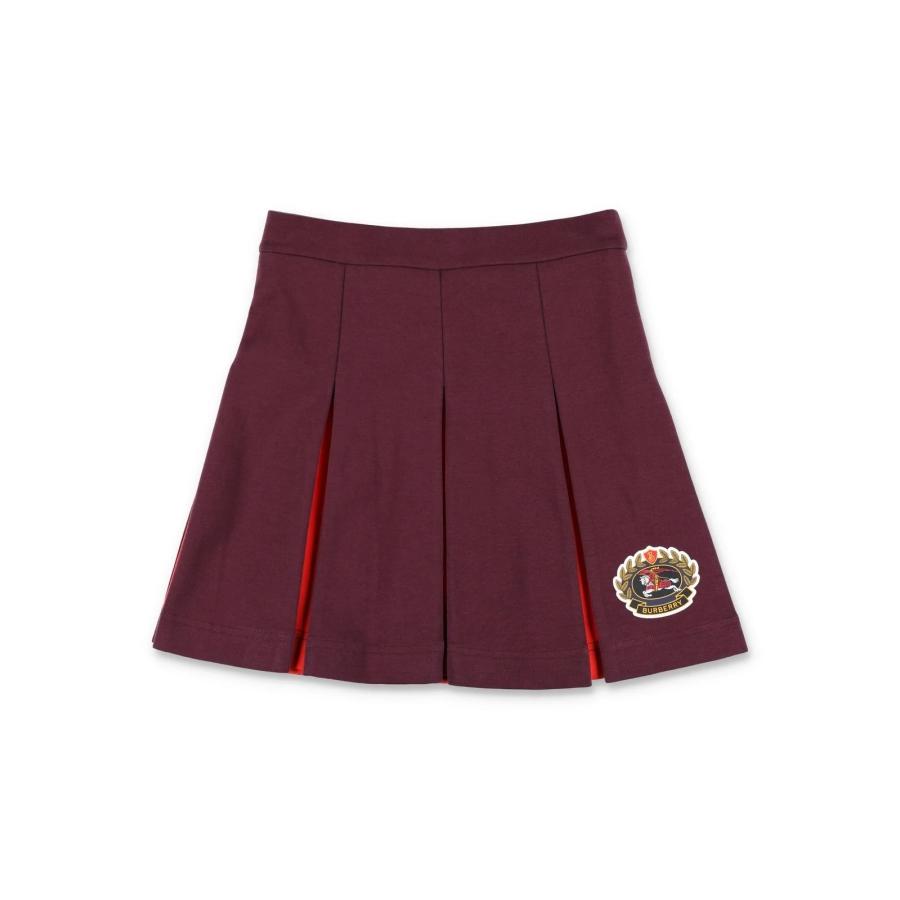 Burberry Kids Gabrielle Varsity Pleated Mini Skirt by BURBERRY