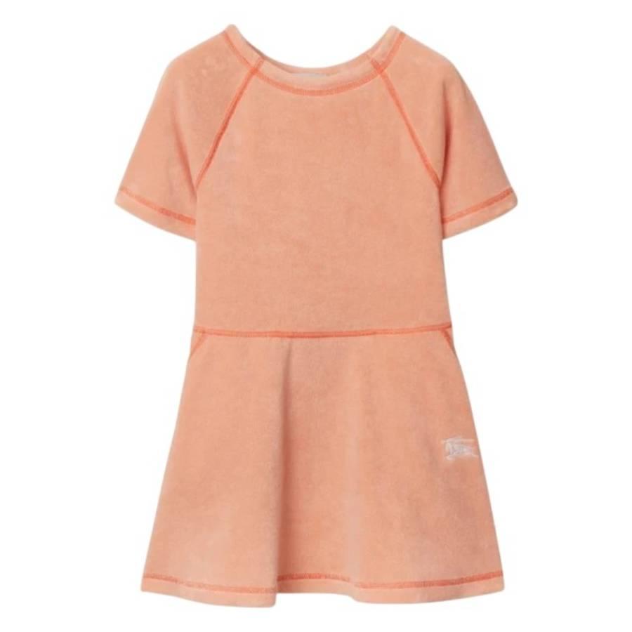 Burberry Kids Kirsty EKD Towelling Dress by BURBERRY