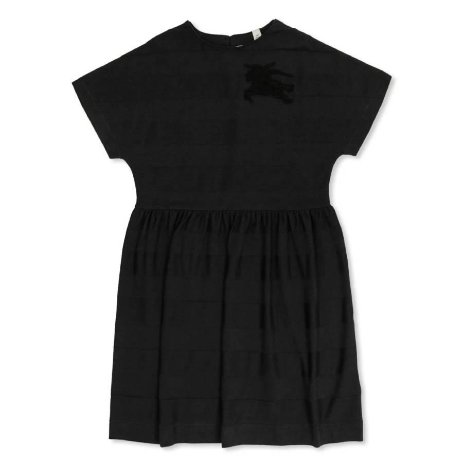 Burberry Kids Rhonda EKD Embroidered Dress by BURBERRY
