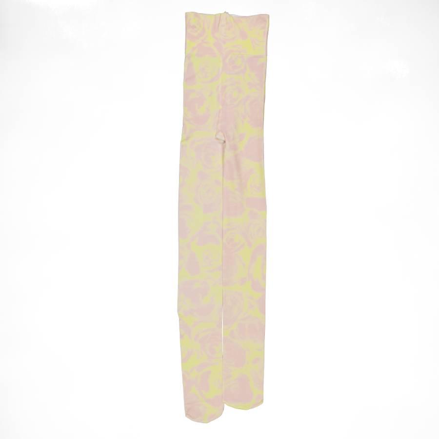 Burberry Kids Rose Print Stretch Tights by BURBERRY