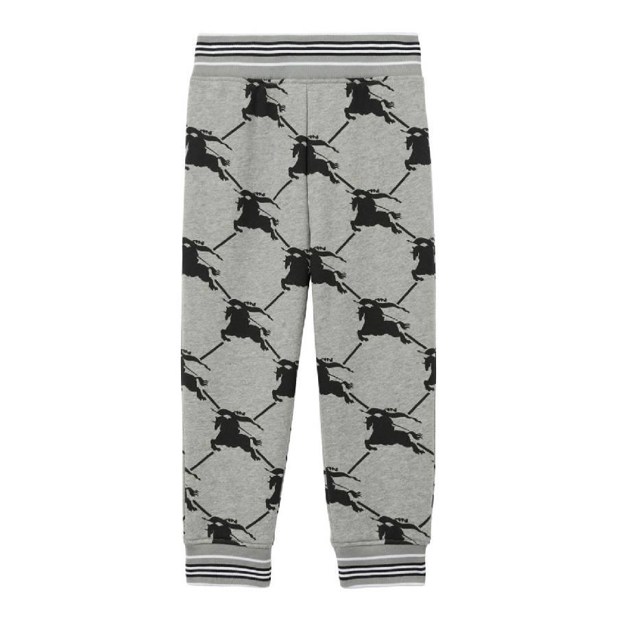 Burberry Kids Sidney Equestrian Knight Motif Trackpants by BURBERRY