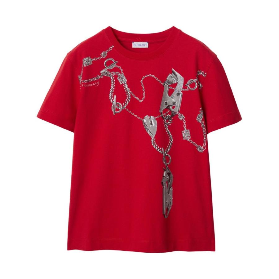 Burberry Knight Hardware Cotton T-Shirt by BURBERRY