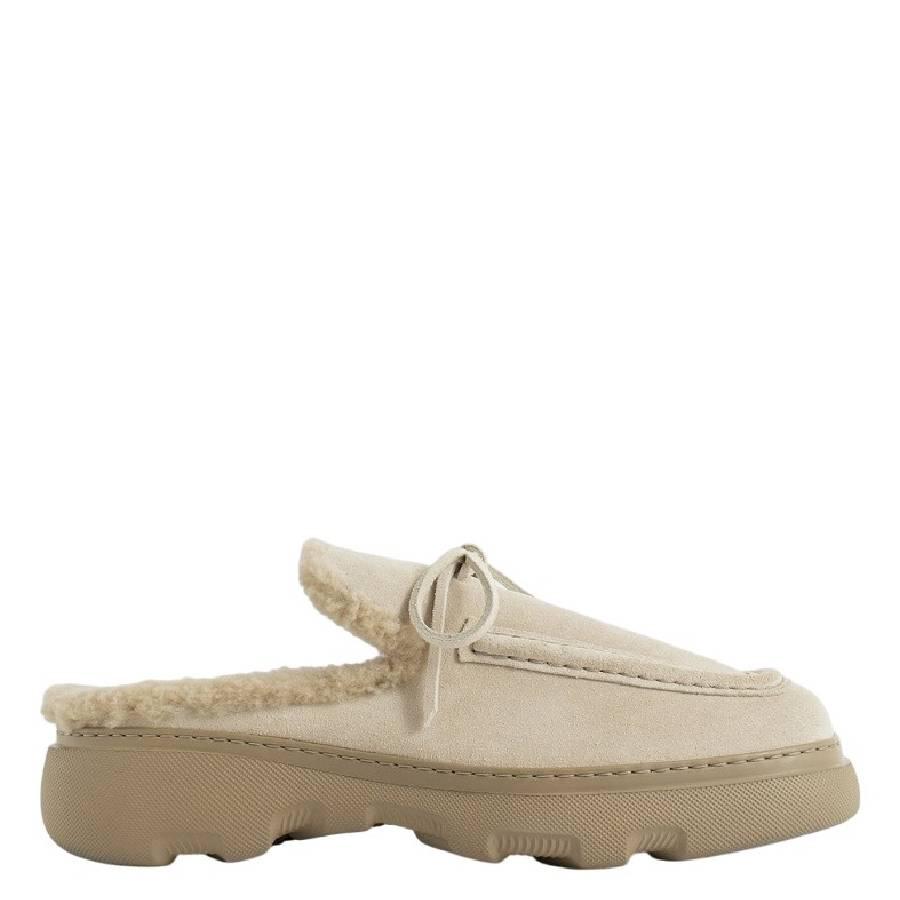 Burberry Lace Closure Mules by BURBERRY
