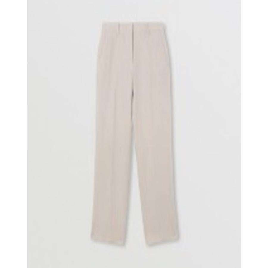 Burberry Ladies Lottie Linen Tailored Trousers by BURBERRY