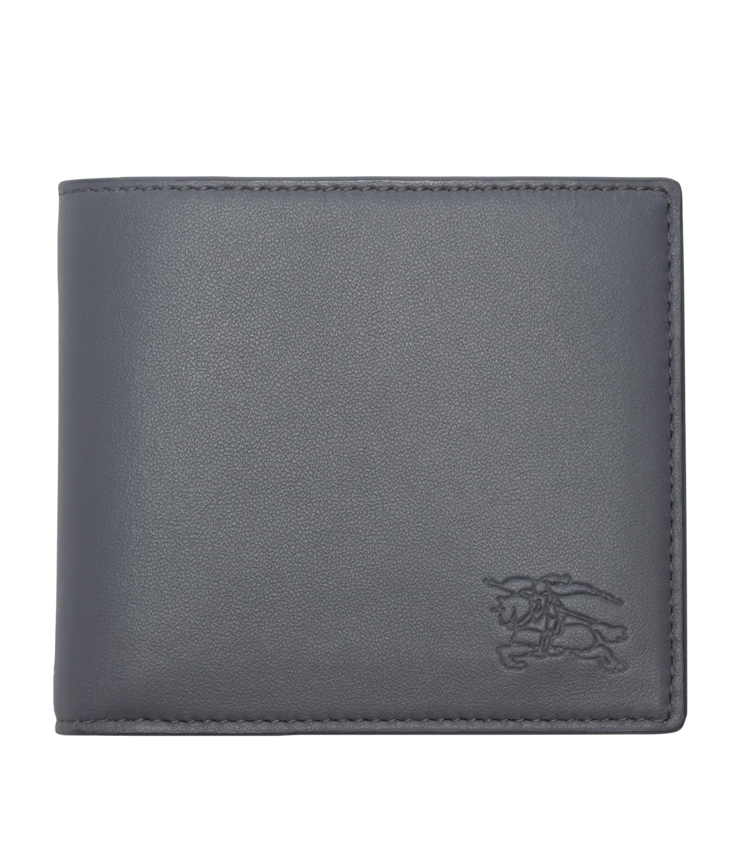 Burberry Leather Check Pop Bi-Fold Wallet by BURBERRY