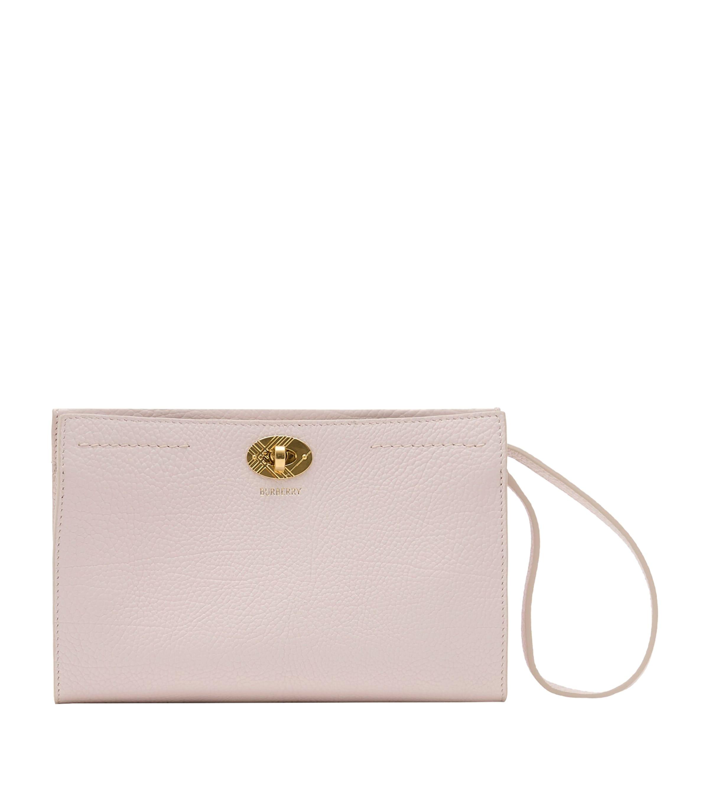 Burberry Leather Cotswolds Pouch by BURBERRY