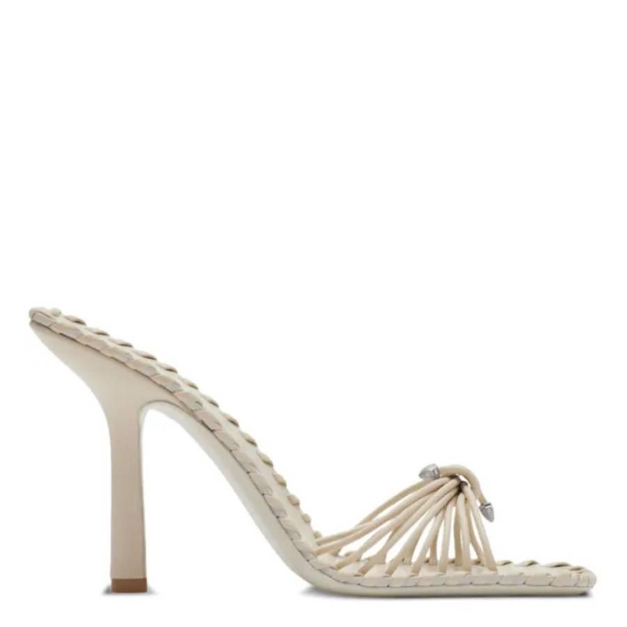 Burberry Leather Rumba Heeled Sandals by BURBERRY