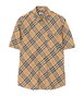 Burberry Linen Check Shirt by BURBERRY