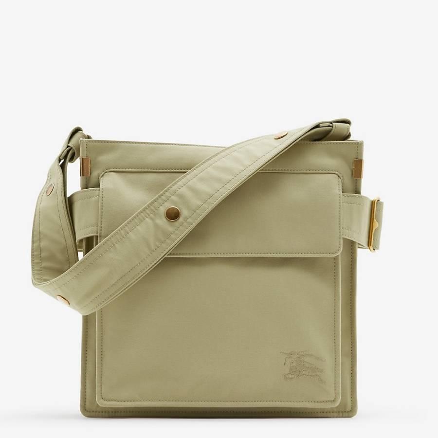 Burberry Logo Embroidered Small Trench Messenger Bag by BURBERRY