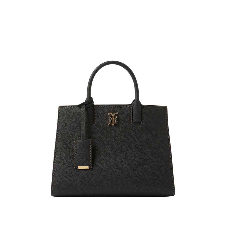Burberry Logo Plaque Frances Small Tote Bag by BURBERRY