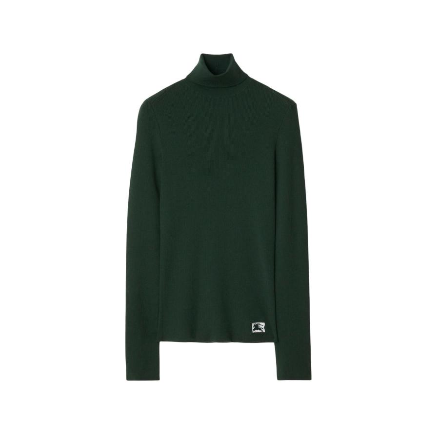 Burberry Long Sleeve Equestrian Knight Wool Jumper by BURBERRY