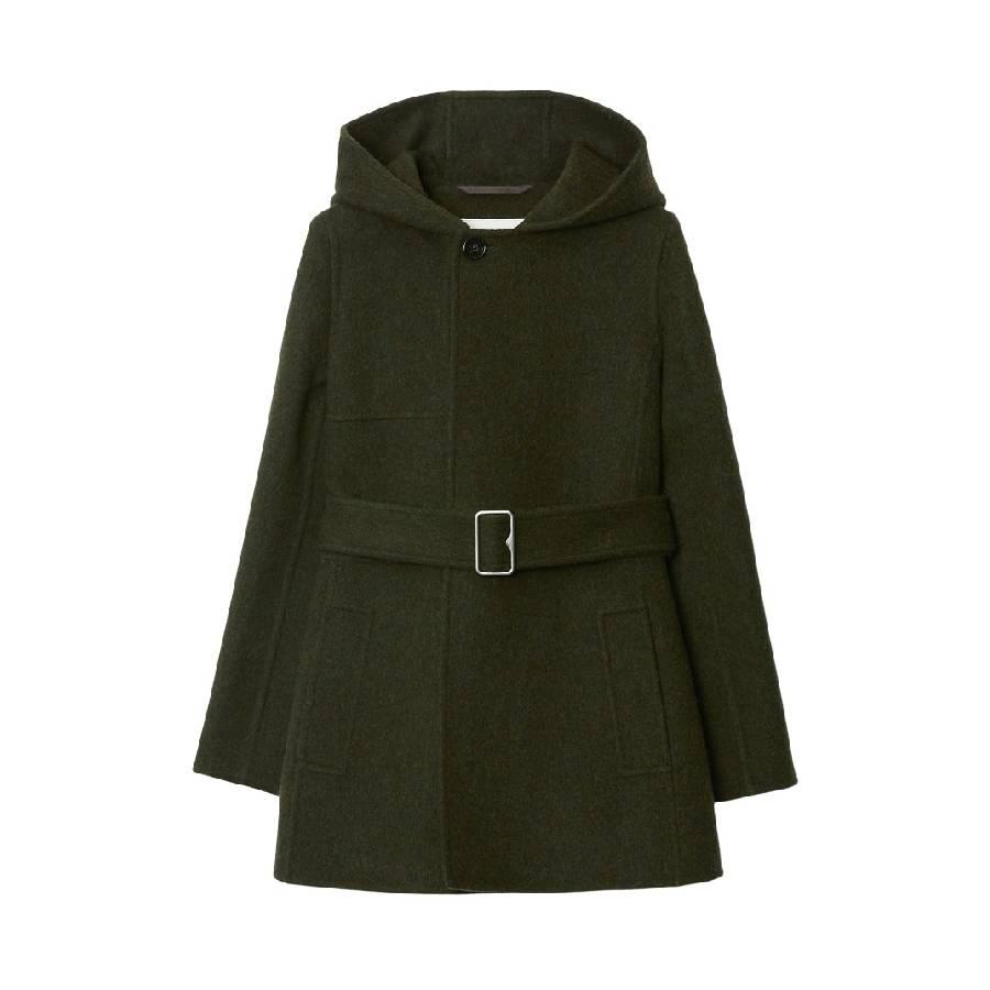 Burberry Long Sleeve Wool Cashmere Jacket by BURBERRY