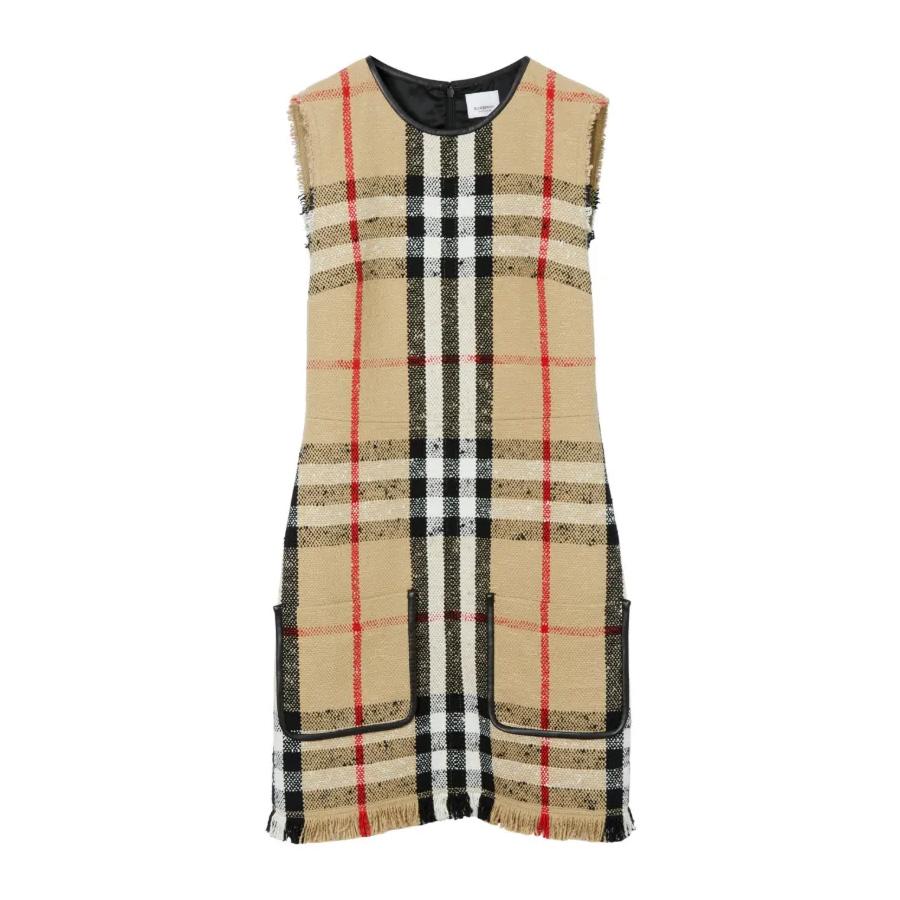 Burberry Maci Mini Check Print Dress by BURBERRY