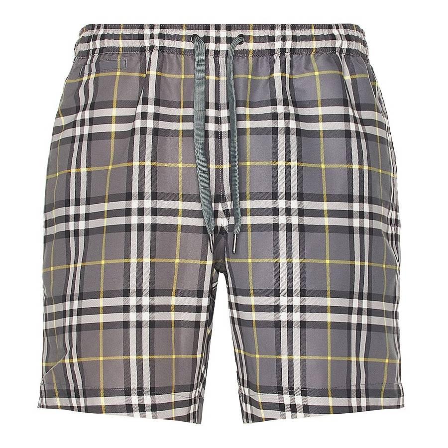 Burberry Martin Check Pattern Swim Shorts by BURBERRY