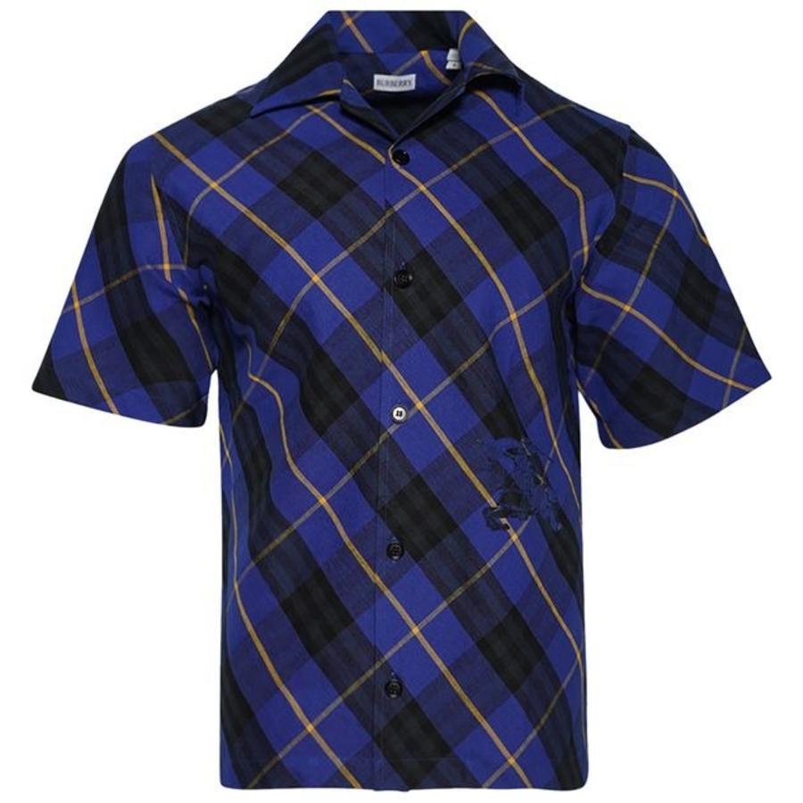 Burberry Mens Checkered Button Down Shirt by BURBERRY