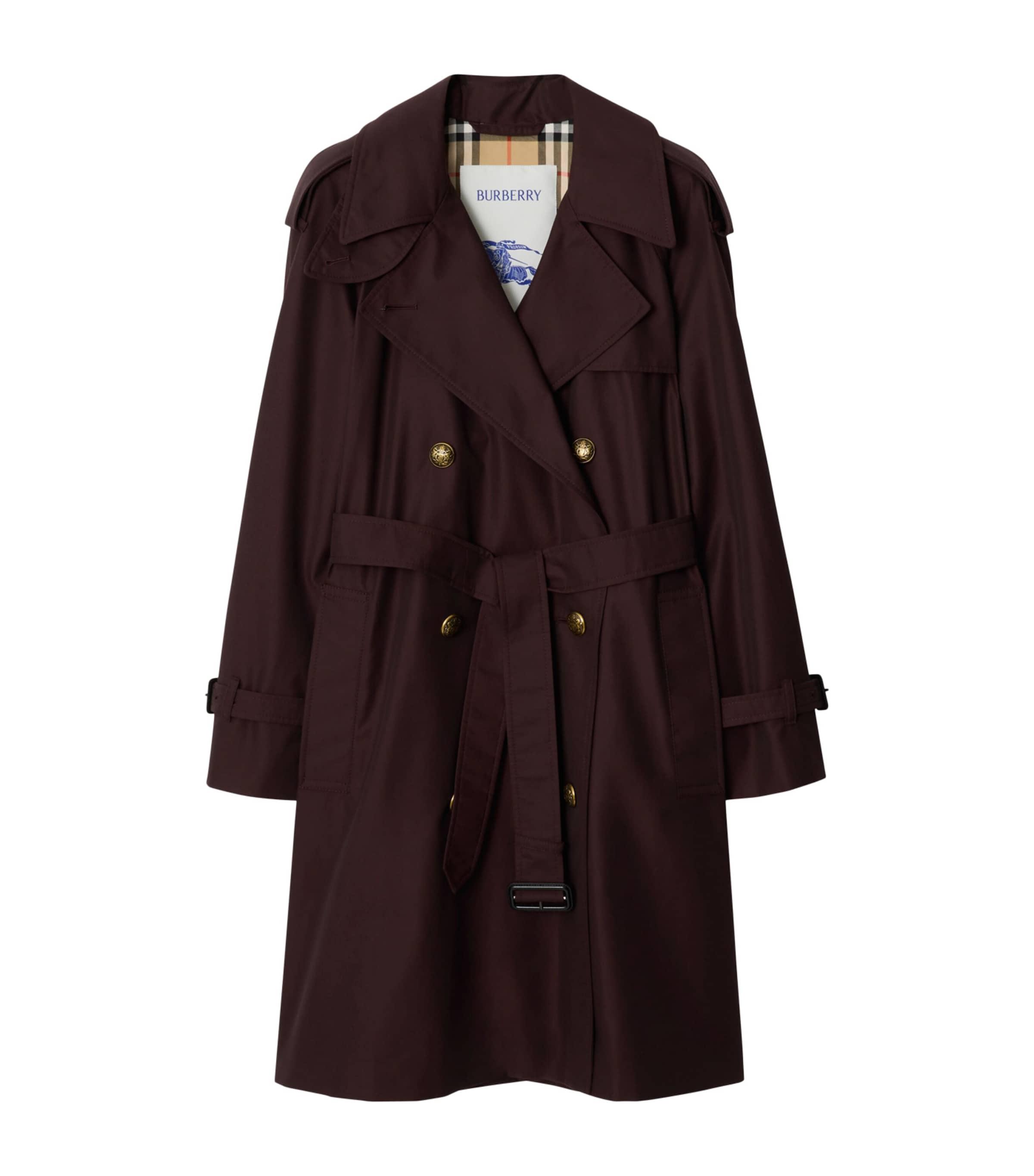 Burberry Mid-Length Castleford Trench Coat by BURBERRY
