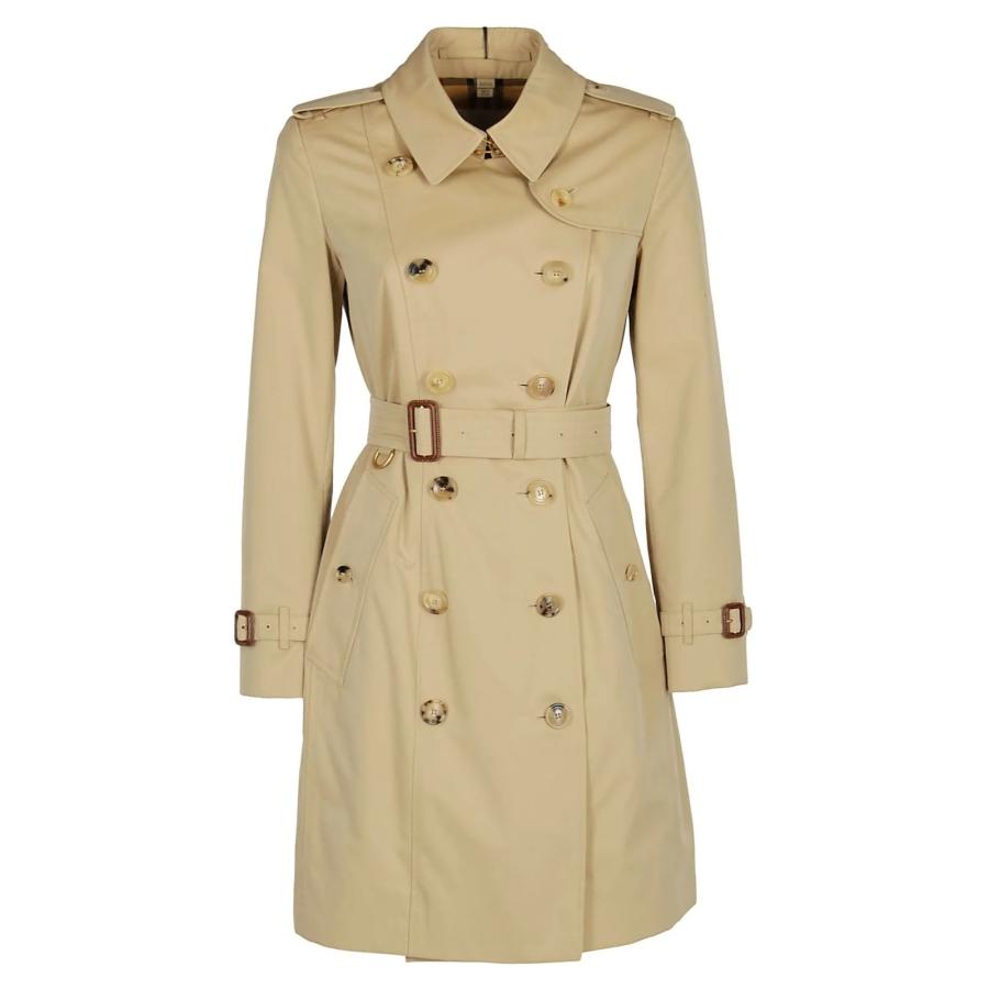 Burberry Mid-length Chelsea Heritage Trench Coat In Honey by BURBERRY
