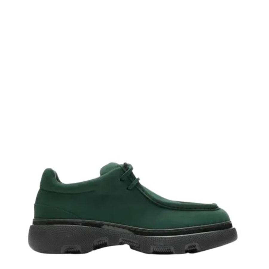 Burberry Nubuck Leather Creeper Shoes by BURBERRY