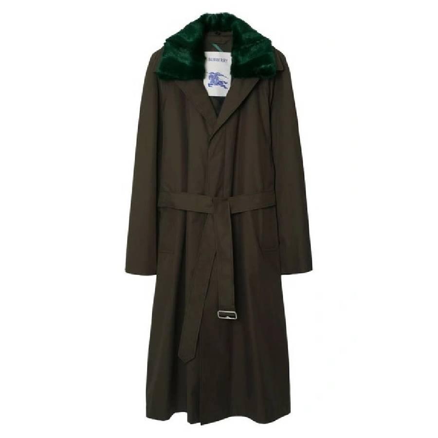 Burberry Otter Short Lambeth Car Coat by BURBERRY