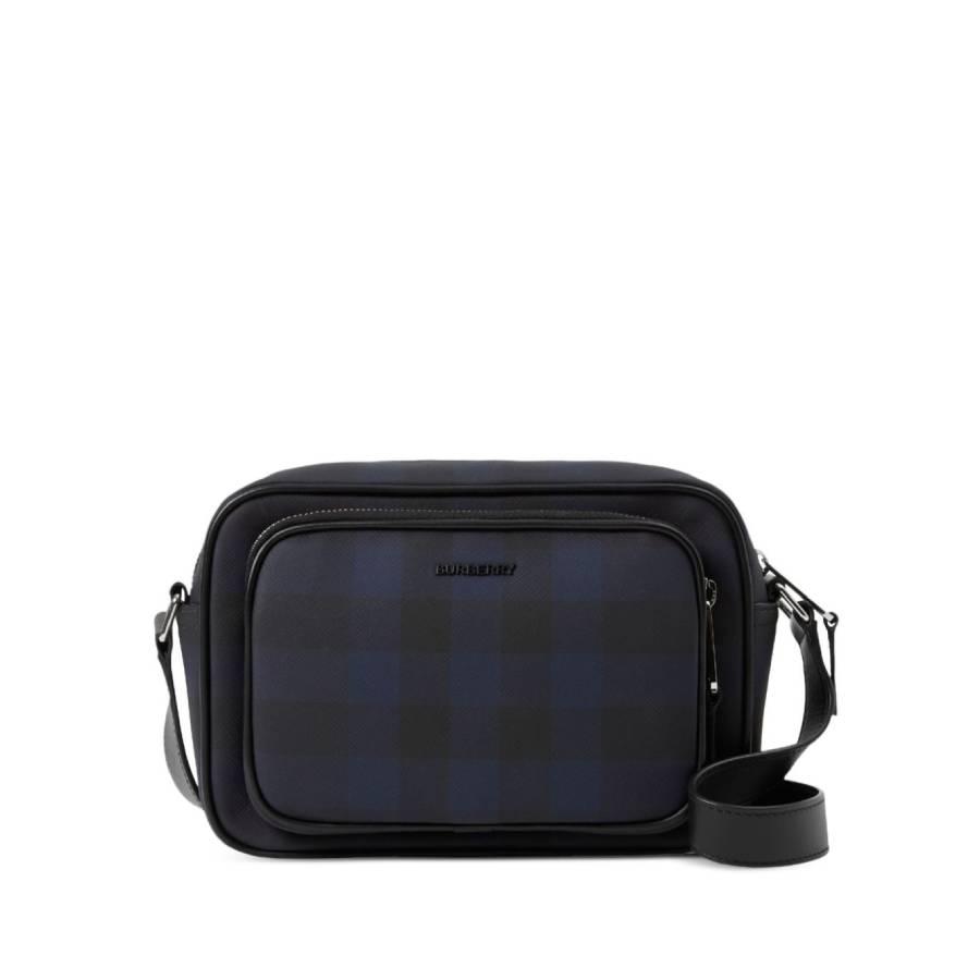 Burberry Paddy Check-Pattern Messenger Bag by BURBERRY