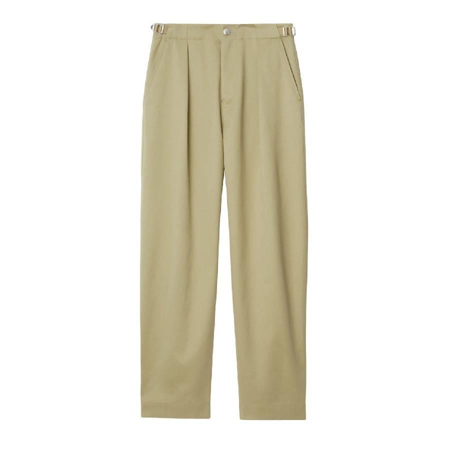 Burberry Pleated Tailored Trousers by BURBERRY
