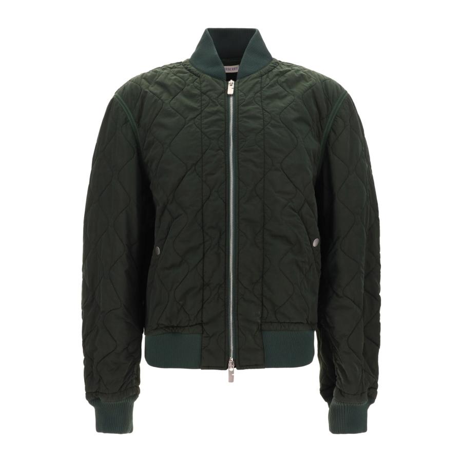 Burberry Quilted Long Sleeve Bomber Jacket by BURBERRY