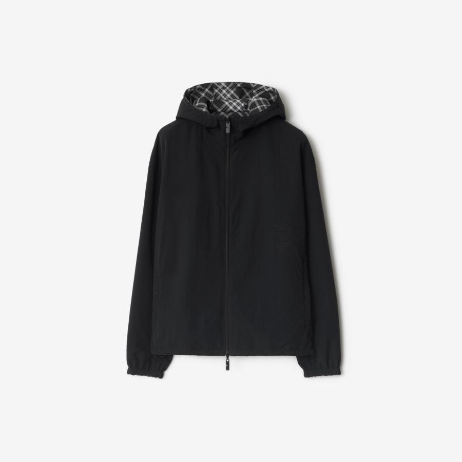 Burberry Reversible Check Hooded Jacket by BURBERRY