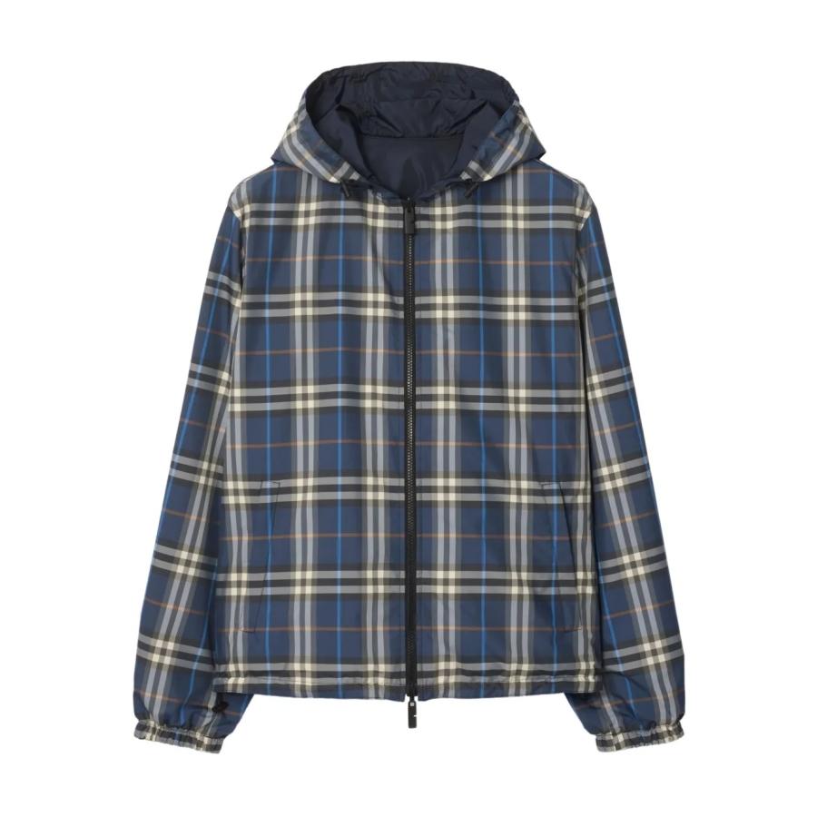 Burberry Reversible Check Newport Hooded Jacket by BURBERRY