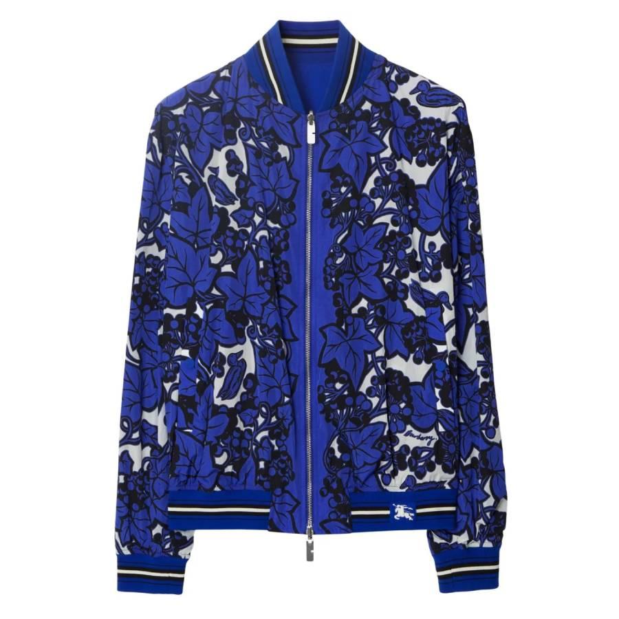Burberry Reversible Ivy Print Bomber Jacket by BURBERRY