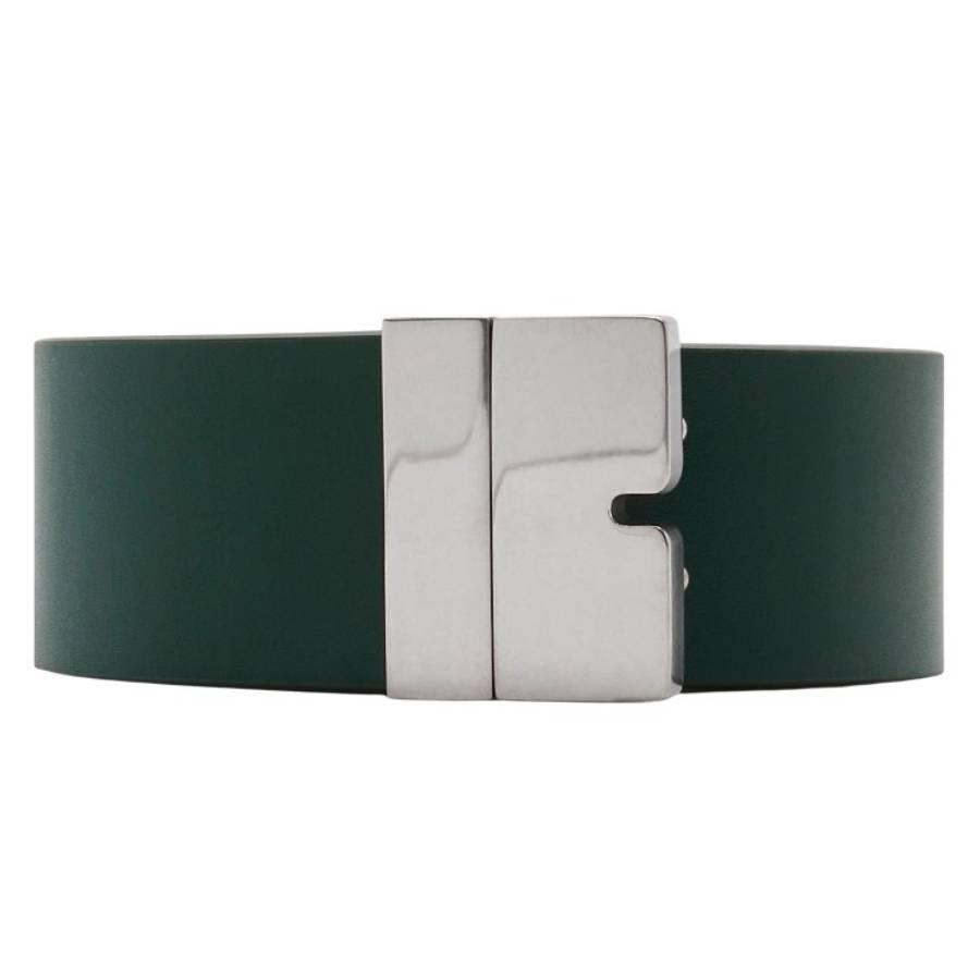 Burberry Reversible Leather B Cut Belt by BURBERRY
