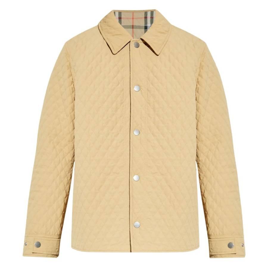 Burberry Reversible Quilted Check Nylon Jacket by BURBERRY