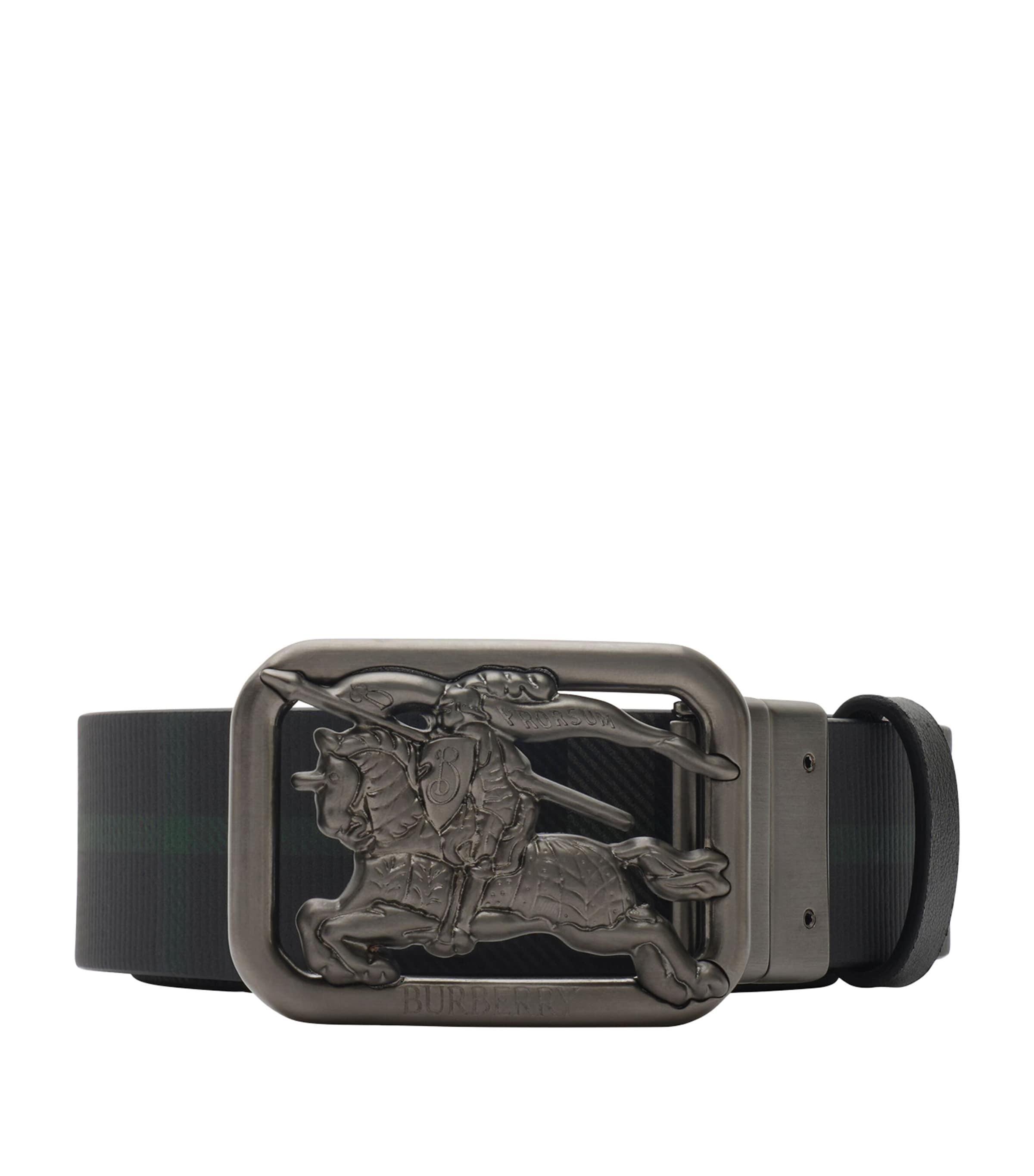 Burberry Reversible Rider Belt by BURBERRY