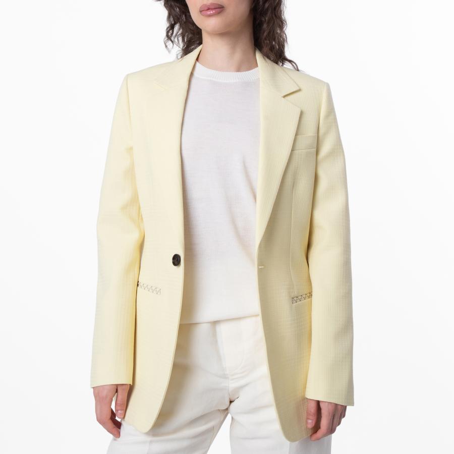 Burberry Sherbet Tailored Blazer Jacket by BURBERRY