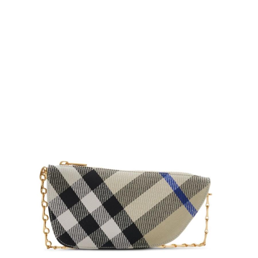 Burberry Shield Check-Pattern Mini Bag by BURBERRY