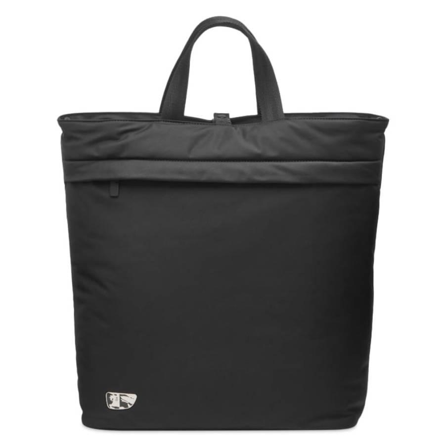 Burberry Shield Field Woven-Blend Tote Bag by BURBERRY