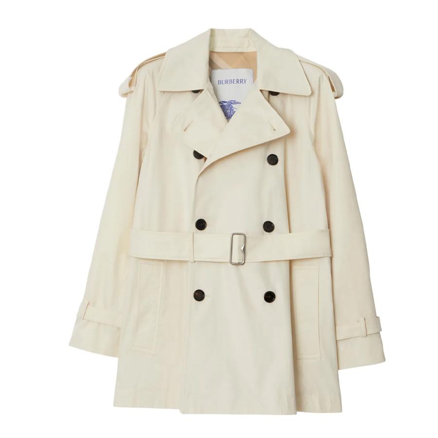 Burberry Short Belted Trench Coat by BURBERRY