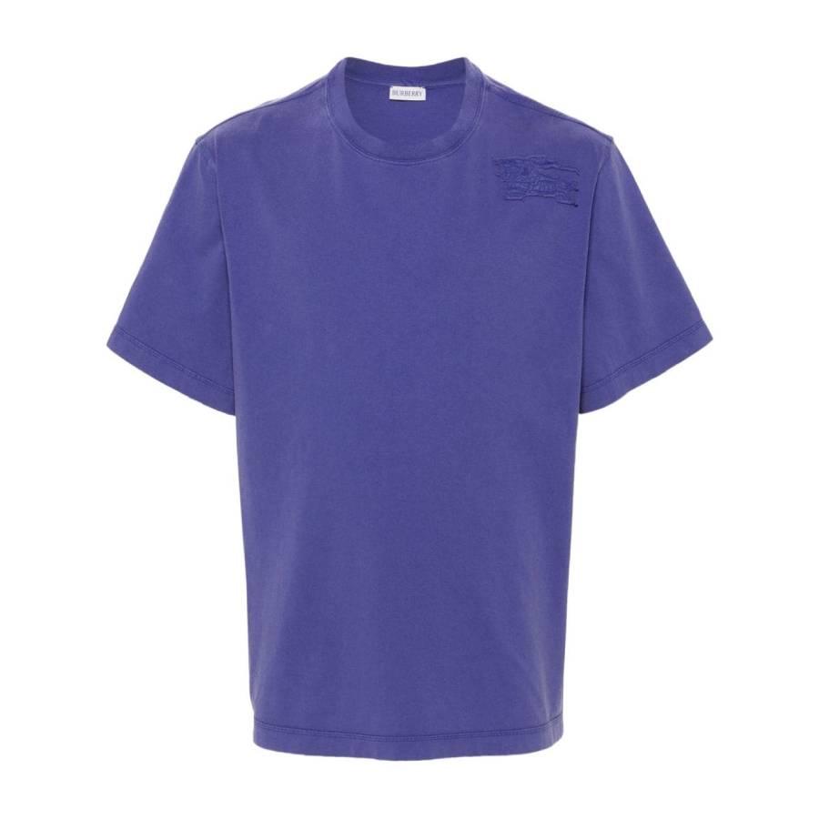 Burberry Signature Equestrian Knight Emblem Cotton T Shirt by BURBERRY