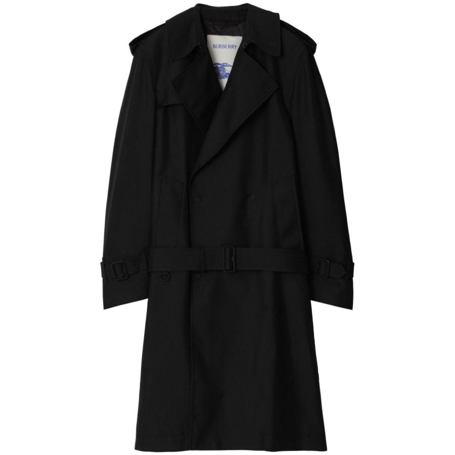 Burberry Silk Blend Double-Breasted Trench Coat by BURBERRY