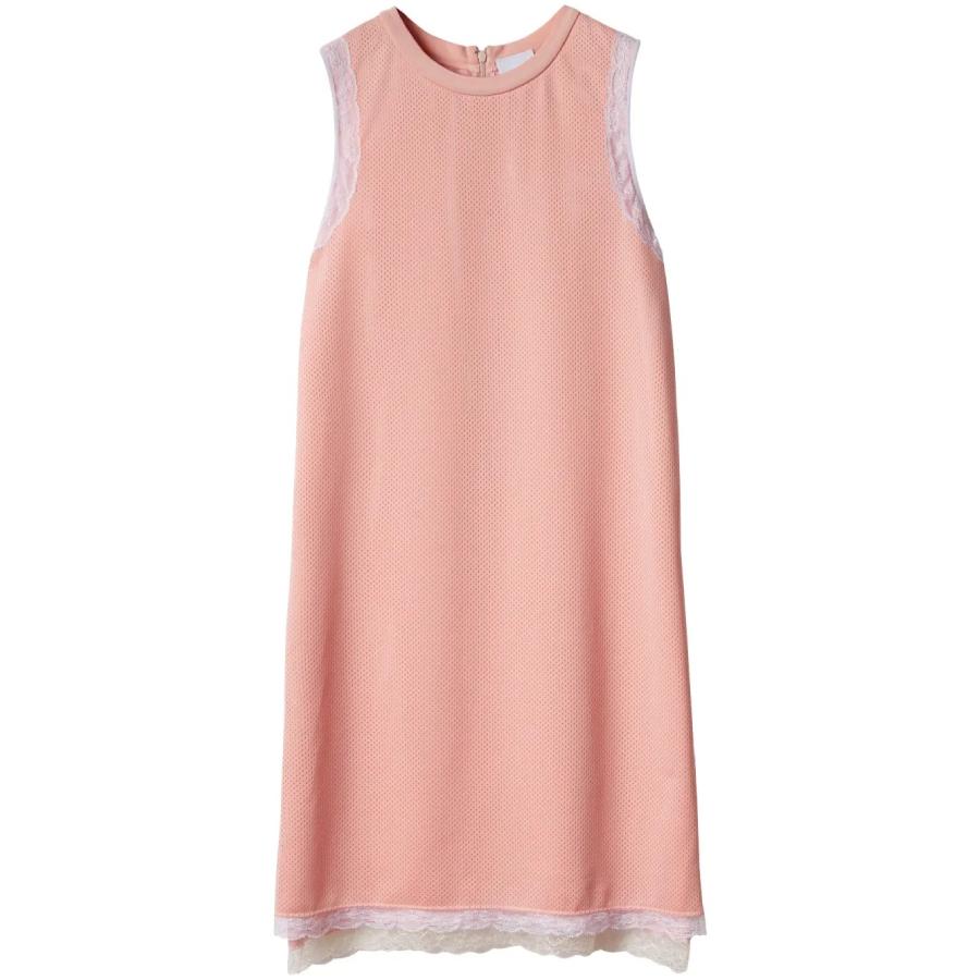 Burberry Sleeveless Lace Trim Dress by BURBERRY