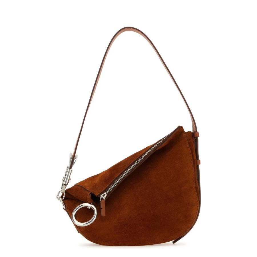 Burberry Small Knight Zipped Shoulder Bag by BURBERRY
