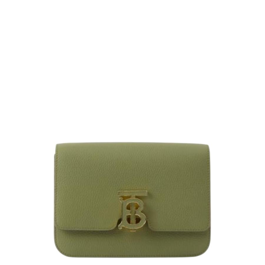 Burberry Small TB Monogram Leather Bag by BURBERRY