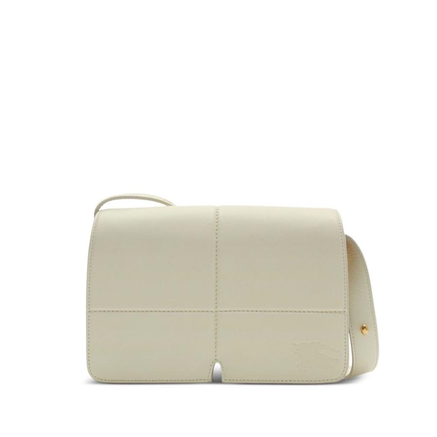 Burberry Snip Foldover-Top Calf Leather Shoulder Bag by BURBERRY