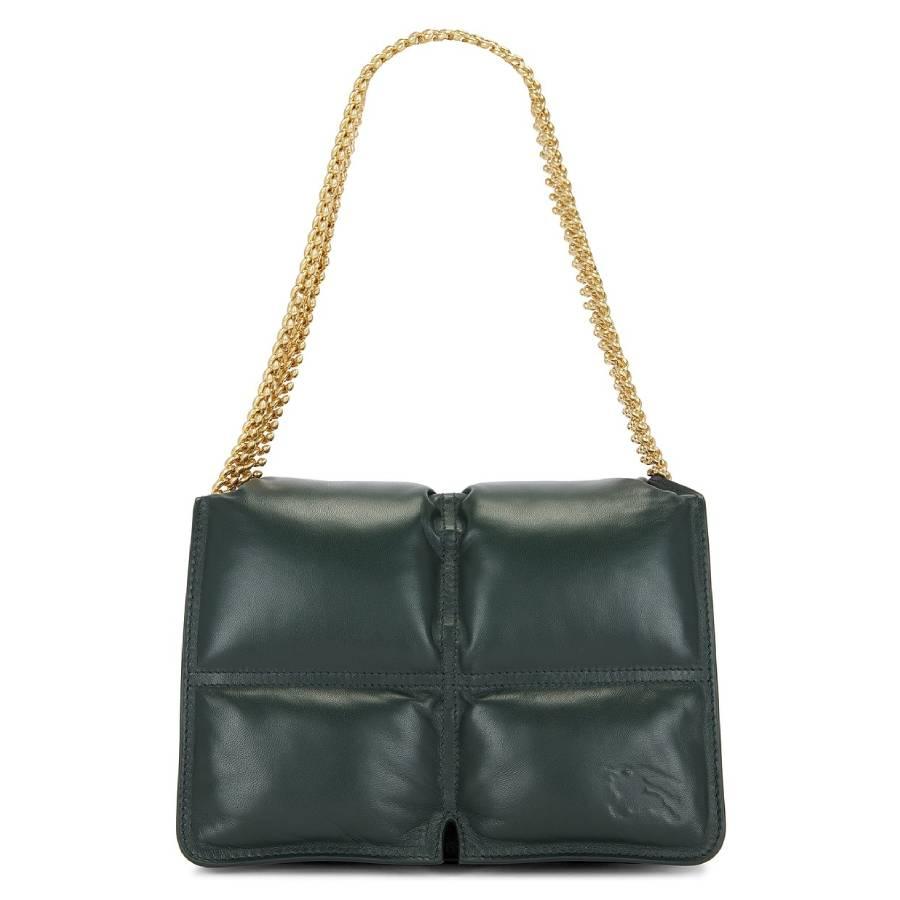 Burberry Snip Quilited Chain Leather Crossbody Bag by BURBERRY