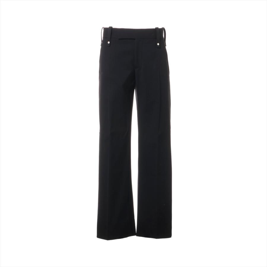 Burberry Straight Leg Wool Blend Trousers by BURBERRY
