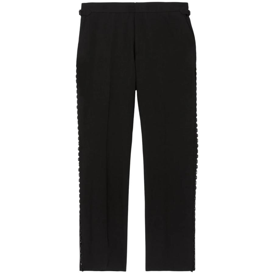 Burberry Straight-Leg Wool Pants by BURBERRY
